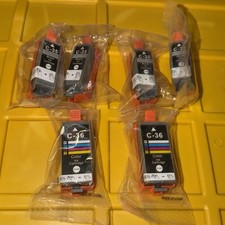 C-35 And C-36 Ink Cartridge Replacements Lot Of 6 picture