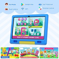 Kids Tablet 10 inch Android 11 Tablet 2GB 32GB Shockproof PC laptop Dual Camera picture