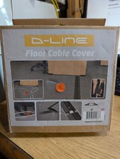 D-Line Floor Cable Cover Heavy Duty Cord Protector - FC83B 6 Foot Linkable picture