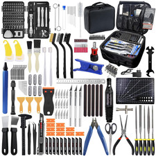 262 Pcs 3D Printer Tool Set W/Bag, Nozzle Kit & Mini Electric Grinder | Basic Mo picture