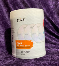 Ativa CD-R /  52 x 700mb  / 80min 100 Pack/  NEW SEALED picture