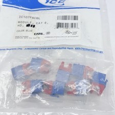(8PACK) ICC - IC107F6CBL MODULE CAT6 HD BLUE picture