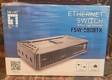 LevelOne FSW-0808TX - switch - 8 ports Fast Ethernet Switch with Magnet picture