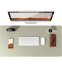 Large Mouse Pad Non-Slip PU Leather Desk Protector for Laptop and Keyboard picture