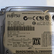 Fujitsu MHW2100BH 100GB Laptop Hard Drive - Untested -  picture