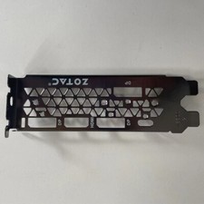For Zotac I/O Shield BackPlate Blende Bracket RTX 2080,  RTX2080Ti Graphic Card picture