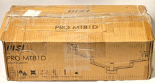 MSI PRO MT81D Aluminum Dual Monitor Stand Arms, Supports 17-32