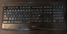 Logitech K800 Wireless Illuminated Keyboard Y-R0065 w/ Unifying Receiver & Cable picture