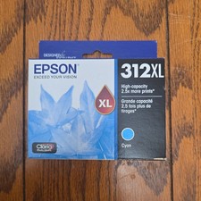 EPSON 312 Claria Photo HD Ink High Capacity Cyan Cartridge T312XL220-S exp 1/24 picture