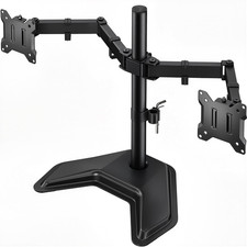 Montek Freestanding Dual Monitor Stand for 17-32