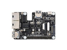 Waveshare PCIe To USB 3.2 Gen1 / 2.5G ETH / M.2 NVMe Adapter For Raspberry Pi 5 picture