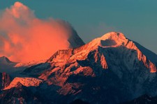 Landscape nature mountains Custom Gaming Mat Desk picture