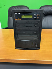 Telex Spinwise CD/DVD Disc Duplicator Copier w/ 3 Drive Bays TESTED & WORKS picture