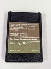 Vtg 1983 IBM PCJR PC JR Hardware Reference Library Cartridge BASIC 1502460 picture
