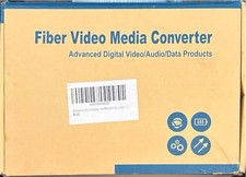 Wekuant 2-Port RJ11 Telephone Ethernet Over Fiber Converter Pair picture
