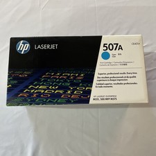 HP 507A CE401A Cyan Toner Cartridge Genuine New Sealed picture
