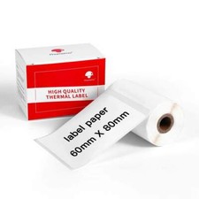 Square Thermal Sticker Labels Self-Adhesive Tag Paper for Phomemo M110 Printer picture