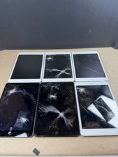 Lot of 6 Damaged Apple iPads, Mixed Models/Condition - For parts picture