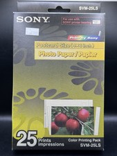 Sony SVM-25LS PHOTO PAPER 25 Prints 4