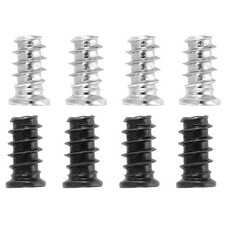 60Pcs M5 x 10mm Phillips Head Computer Case Fan Screws Kit, Silver/Black picture