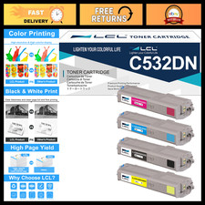 High-Quality Compatible Toner Cartridge Set for OKI C532 C542 MC563 MC573 (4-Pac picture