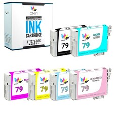 CMYi 6PK Replacement Epson 79 Ink Cartridges for Artisan 1430 Stylus 1400 1500W picture