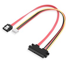SATA Data Power Combo Cable PH2.0 4PIN To 7+15P 2in1 Adapter HDD SSD 6Gbps picture