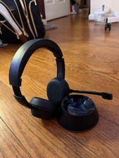 FX Wireless Headset w/ Charging Dock – Work From Home / Office Calls picture