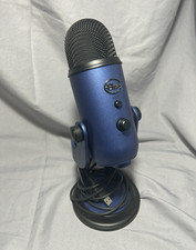 Blue Yeti USB Wired Condenser Microphone Blue w/ Stand,  No Box picture