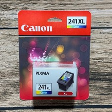 Canon Ink Cartridge Unisex XL Color PIXMA CL-241XL Genuine New Sealed High Yield picture