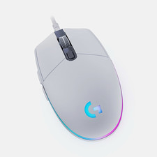 Logitech G203 LIGHTSYNC Wired USB RGB Gaming Mouse 8000 DPI 6-Button White picture