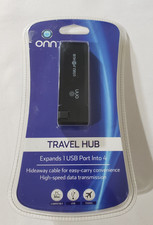 ONN Travel USB 2.0 Hub  New – Compact & Portable 681131542265 picture