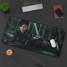 Trinity Mouse Pad, The Matrix XXL Gaming Desk Mat, Cyberpunk Pad picture