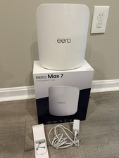 eero Max 7 Wireless Router - White, eero Max 7 Model, Home Network Router picture
