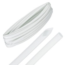 MECCANIXITY Braided Cable Sleeve White 30ft-7mm picture