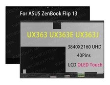 Replacement for ASUS ZenBook Flip 13.3inch OLED LCD Touch Screen Dig (3840X2160) picture