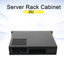 2U Rack Server Case Rackmount Supports Mini ITX and micro ATX (9.6“ x 9.6”) US picture