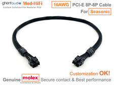 ⚡️16AWG PCI-E GPU 8-Pin Cable for Seasonic Core GX ATX3 850W ...-📏70cm/27 inch picture