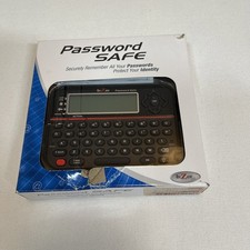 New Password Keeper Safe Vault Password Organizer (*Open Box/Tested - Works) picture