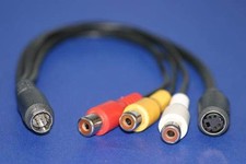 ATI All in Wonder MiniDin8 to 4 Head Video Cable AV picture