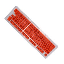 Orange Red Keyboard Keycaps 114 Key PBT OEM Height Two Color Injection Lig CX4 picture