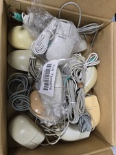 BIG BOX OF 12 Vintage PC Computer Mouse Mice Lot Microsoft And More Rare Etc. picture