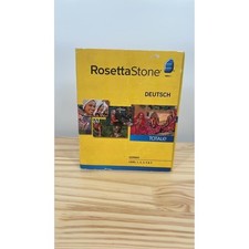 Rosetta Stone German Level 1-5 Totale Version 4 New Sealed Deutsch Box Set picture