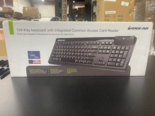 IOGEAR USB Keyboard /w Smart Card Reader (TAA Compliant) GKBSR201TAA picture