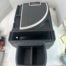 Autoexec Car Desk W/Extendable Surface & Supply Organizer Black picture