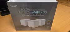 ASUS ZenWiFi XD5 AX3000 Mesh WiFi 6 System Dual-Band 3 Pack White - New Sealed picture