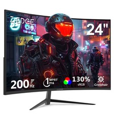 Z-Edge 24 inch Curved Gaming Monitor, 200Hz 165Hz, 144Hz FHD 1080P picture