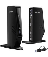 WAVLINK USB C Docking Station Dual Monitor, Dual 5K/4K@60Hz picture