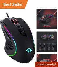 M612 Wired RGB Optical Gaming Mouse 8000 DPI Remapping Keys picture