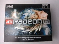 ATI Radeon X1600 Pro 512MB DDR2 AGP 8X/4X GPU Graphics Card in Original Box picture